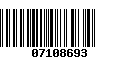 Código de Barras 07108693