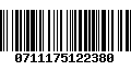 Código de Barras 0711175122380