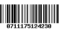 Código de Barras 0711175124230