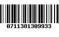 Código de Barras 0711381309933