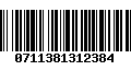 Código de Barras 0711381312384