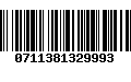 Código de Barras 0711381329993