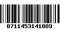 Código de Barras 0711453141089