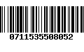 Código de Barras 0711535508052