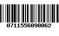 Código de Barras 0711556090062