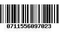 Código de Barras 0711556097023