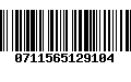 Código de Barras 0711565129104