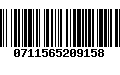 Código de Barras 0711565209158