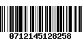 Código de Barras 0712145128258