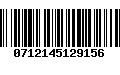 Código de Barras 0712145129156