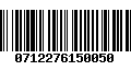 Código de Barras 0712276150050