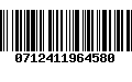 Código de Barras 0712411964580