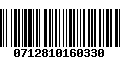 Código de Barras 0712810160330