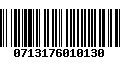 Código de Barras 0713176010130