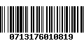 Código de Barras 0713176010819