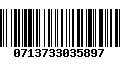 Código de Barras 0713733035897