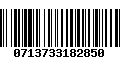 Código de Barras 0713733182850