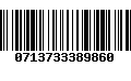 Código de Barras 0713733389860