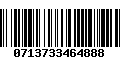 Código de Barras 0713733464888