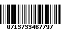 Código de Barras 0713733467797