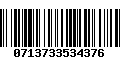 Código de Barras 0713733534376