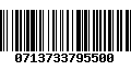 Código de Barras 0713733795500
