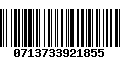 Código de Barras 0713733921855