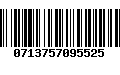 Código de Barras 0713757095525