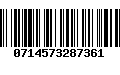 Código de Barras 0714573287361