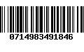 Código de Barras 0714983491846