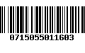 Código de Barras 0715055011603