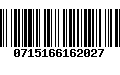 Código de Barras 0715166162027