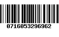 Código de Barras 0716053296962