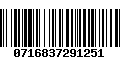 Código de Barras 0716837291251