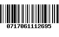 Código de Barras 0717061112695