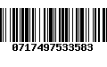 Código de Barras 0717497533583