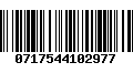 Código de Barras 0717544102977