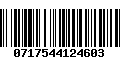 Código de Barras 0717544124603