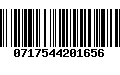 Código de Barras 0717544201656