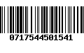 Código de Barras 0717544501541