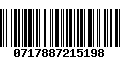 Código de Barras 0717887215198
