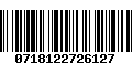 Código de Barras 0718122726127