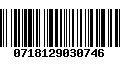 Código de Barras 0718129030746
