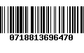 Código de Barras 0718813696470