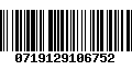 Código de Barras 0719129106752