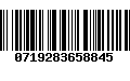 Código de Barras 0719283658845