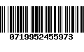 Código de Barras 0719952455973
