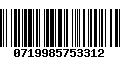 Código de Barras 0719985753312