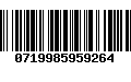 Código de Barras 0719985959264