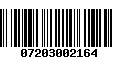 Código de Barras 07203002164